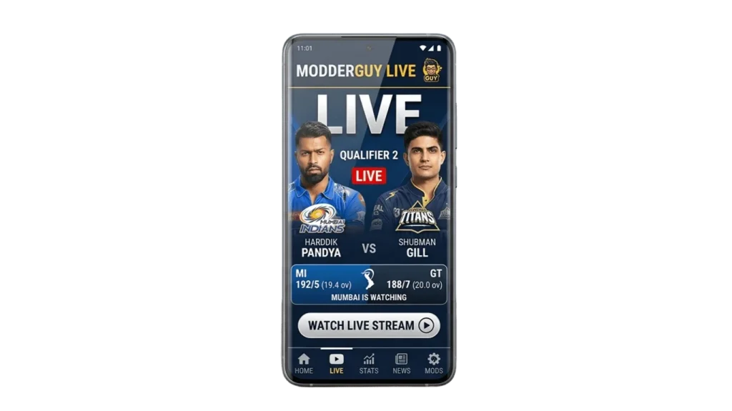 Modderguy APK Download | Watch Live Cricket Match Free | IPL 2026 7 modderguy live match App Screenshot 7 modderguylivematch.net