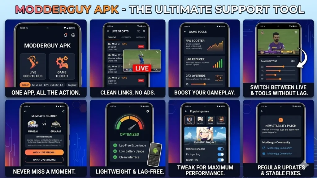 Modderguy APK Download | Watch Live Cricket Match Free | IPL 2026 2 modderguy live match App Screenshot 9 modderguylivemtch.net