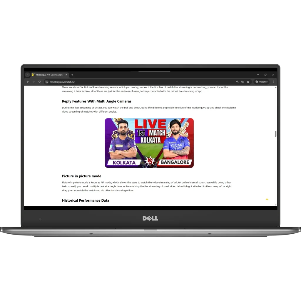 Modderguy APK Download | Watch Live Cricket Match Free | IPL 2026 19 modderguy live match pc 6 modderguylivematch.net